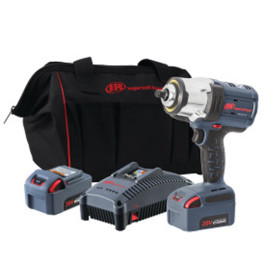 Ingersoll Rand W7152-K22 1/2" 20V Cordless Impact Wrench Kit, 1500 ft-lbs Torque, 2 Batteries, Charger, and Bag
