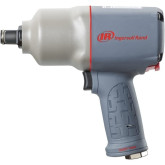 Ingersoll Rand 2145QiMAX 3/4" Drive Air Impact Wrench, 1350 ft-lbs, Steel Hammer Case, Gray
