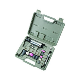 Ingersoll Rand 307BK Straight Die Grinder Kit - 28,000 RPM, 1/4" & 6mm Collets, Pneumatic Grinder with Case & Accessories