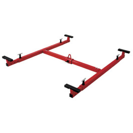 Innovative I-BL Truck Box/Bed Lift, 6-3/8" L x 1-1/2" W x 7/8" H, Heavy-Duty Steel, 600 lbs Capacity, Adjustable Padded Arms