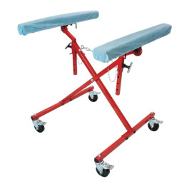 Innovative I-XS Mobile Scissor Stand, Adjustable, Padded Support Arms, Powder-Coated Finish