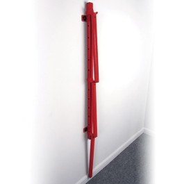 Innovative MBW Wall Mount Bumper Rack, Adjustable Steel Construction, Holds 6 Large Bumpers