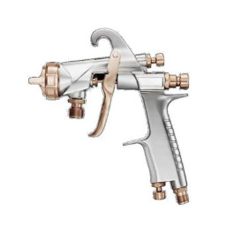 Anest Iwata 21012 WIDER2L-14G2P HVLP Pressure Spray Gun, 1.4 mm Nozzle, 0.2 Mpa Atomizing Air, 470 Lpm, Ergonomic Handle