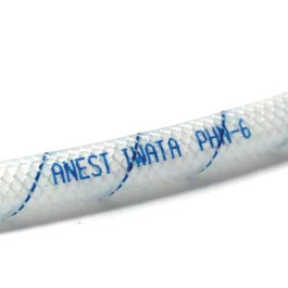 Anest Iwata 8091 EAHU6 Grounded Air Hose, 25 Foot x 6 Millimeter Urethane w