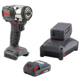 Ingersoll Rand W3131-K22 3/8" 20V Cordless Compact Impact Wrench Kit, Brushless Motor, 400 ft-lbs Torque, Dual Battery