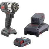 Ingersoll Rand W3151-K22 1/2" 20V Cordless Compact Impact Wrench, Mid-Torque, Brushless Motor