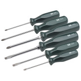 SK Tools 86320 SureGrip Screwdriver Set, 6 Pieces