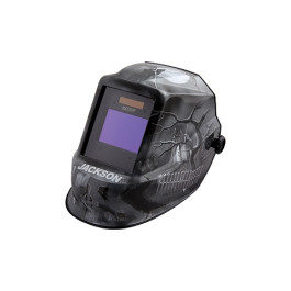 Jackson Safety 47100 6 Feet Under Auto-Darkening Welding Helmet, Fixed Shad