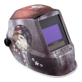Jackson Safety 47103 Freedom Variable Weld Helmet, Nylon Shell with ADF Lens, Shade 4 to 13