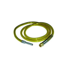JohnDow 80-593NI Replacement Dispensing Hose, 8 ft, Nickel Plated Fittings, 3/4 inch NPT Male, for JohnDow Fuel Caddies