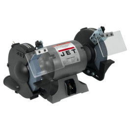 Jet 577102 JBG-8A Bench Grinder, Cast Iron, 8 inch Diameter, 1 HP