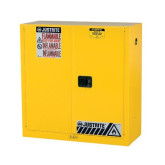 Justrite 893000 Safety Cabinet, 30 gal EX Classic, Yellow