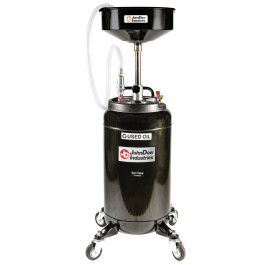 John Dow Industries I25HDC Self-Evacuating Oil Drain, Steel, 25 Gallon Tank