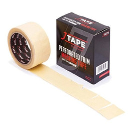 JTAPE 1055.5010 Perforated Trim Masking Tape, 50 mm x 10 m