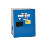 Justrite CRA1904X Corrosive Safety Cabinet, 4 Gallon Bench Top, Manual Clos