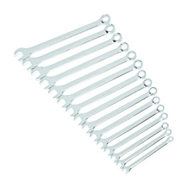 Gearwrench 81902 Long Pattern Combination Wrench Set, Metric, 12 Point, 15 Piece