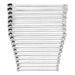 Gearwrench 85989 GearBox 12 Point XL Double Box Ratcheting Wrench Set, Metric, 72 Tooth, 17 Piece