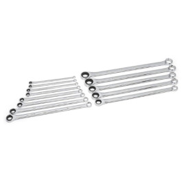 Gearwrench 85999 GearBox 12 Point XL Double Box Ratcheting Wrench Set, SAE, 72 Tooth, 13 Piece