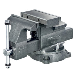 Ken-Tool 64800 KT4800 Professional Reversible Mechanic's Vise, 8 Inch Jaw Width, 11 to 14 Inch Opening, 360 Degree Swivel Base