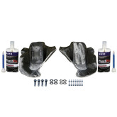 Polyvance KEN-T880 Hood Strut Mount Repair Kit for Kenworth T880 Long Hood