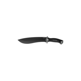 Kershaw 1077 Camp 10 Fixed Blade Camp Knife, 10" 65Mn Carbon Steel Blade, F