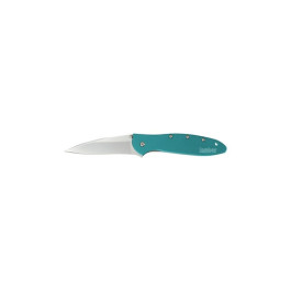 Kershaw 1660TEAL Leek Assisted Folding Pocketknife, 3" 14C28N Drop Point Bl