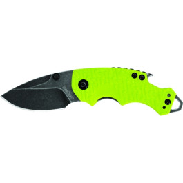 Kershaw 8700LIMEBW Shuffle Lime Multi-Function Folding Knife, 2.4" BlackWas