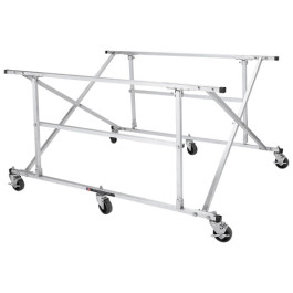 Keysco 73783 Aluminum Pickup Bed Dolly, 4' x 5', 800 lbs Capacity, Foldable with Swivel Casters