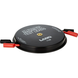 Lang 1138 Magnetic Retractable Test Lead, Black
