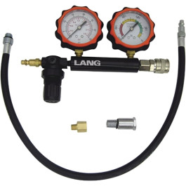 Lang CLT-4 Kastar Cylinder Leak Tester, 35 PSI, Dual Gauge