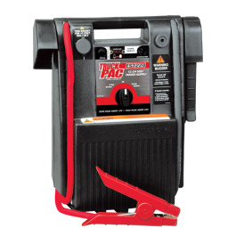 Clore Automotive ES1224 Truck PAC, 3000/1500 Peak Amp 12/24V Jump Starter, Hot Jaw Clamps, 60" Cables