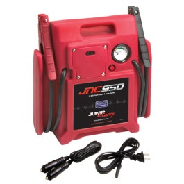 Clore Automotive JNC950 2000 Peak Amp 12V Jump Starter, 700 Cranking Amps, Heavy-Duty Hot Jaw Clamps
