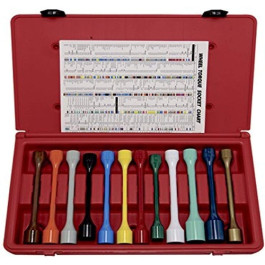 Ken-Tool 30190 Torque Starter Kit, 5-Piece Set with Torque Limiting Extensions, Includes Storage Tray