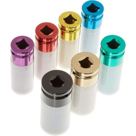 Ken-Tool 30259 1/2" Drive Thin Wall Impact Socket Set, 6 Point , 7-Piece