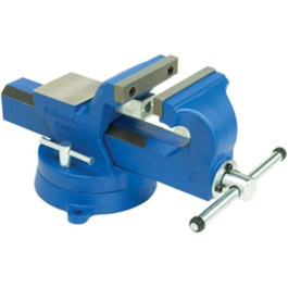 Ken-Tool 63008 Idustrial Duty Bench Vise, 8" Jaw Width, Heavy-Duty Cast Iron Base