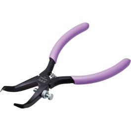 NEPROS AP205A Clip Clamp Pliers, 30 Degree Angled Tip, 155 mm Length, Plast