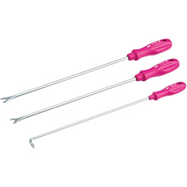NEPROS ATP03C Long Straight Clip Clamp Tool Set, Automotive Interior Trim a