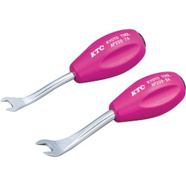 NEPROS ATP2092A Angle Stubby Clip Clamp Tool Set, 7 and 9 mm Tip Grooves, 1