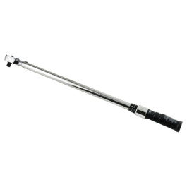 K-Tool International 72126A Ratcheting Torque Wrench, 1/2" Drive, 30 to 250 ft lb, Click Style, Laser Marked Scales, Quick Release, 24.5 Inch Length, Carrying Case