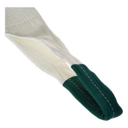 K-Tool International 73814 Tow Strap with Looped Ends, 6 Inches by 30 Feet, 60,000 lb Capacity, Heavy Duty Nylon Web, Reinforced Stitching, White