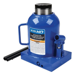 K-Tool International HD63250 Hydraulic Bottle Jack, 50 Ton Capacity, 11.8 to 18.8 Inch Lift Range, Load Limiting and Bypass Valves