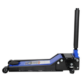 K-Tool International XD63105 Low Profile Service Floor Jack, 2 Ton Capacity, 2-3/4 to 24 Inch Lift Range, Dual Pump Piston, Overload Protection