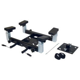 K-Tool International XD63136 Fuel Tank to Transmission Jack Adapter Kit, 40 Gallon Capacity, Universal Adapter Plate, Ground Wire, Four 3 x 5.5 Inch Foam Pads