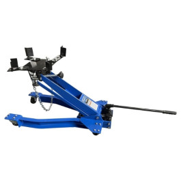 K-Tool International XD63515 Low Profile Transmission Jack, 1200 Pound Capacity, 7 to 31.5 Inch Lift Range, Saddle Tilt Plus or Minus 10 Degrees, Built In Bypass System