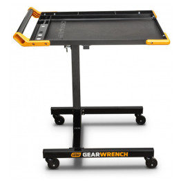 Gearwrench 83166 Adjustable Height Mobile Work Table, 20" x 30" Tray, 35" -