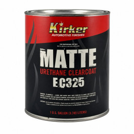 Kirker Automotive Finishes EC325-1 Matte Urethane Clearcoat, 4:1 Mixing Rat