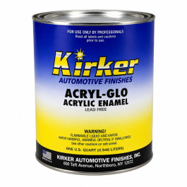 Kirker Automotive Finishes KS61231-1 Acryl-Glo Acrylic Enamel Topcoat, Silv