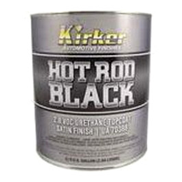 Kirker UA70389-1 Hot Rod Black Acrylic Urethane Topcoat, Matte Finish, 3:1