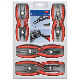 Knipex 002004SB Precision Circlip Snap Ring Pliers Set, Internal and Extern