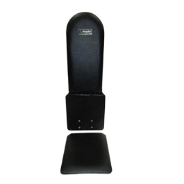 ShopSol 1010480 Interior Car Creeper, Removable Kneeling Pad, 16.5 to 25.25 Inch Height Adjustment, Folding Legs, 300 Pound Capacity